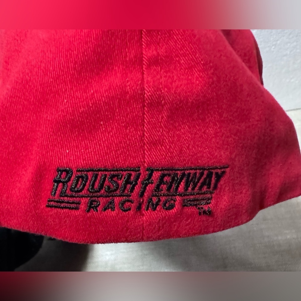 Nascar Black and Red  Cap Roush Fenway Racing 3M #16 - Picture 6 of 10